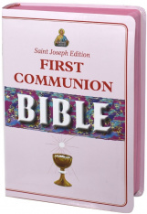 First Communion Bible, St. Joseph NCB First Communion Edition - Girls 608/22FCG